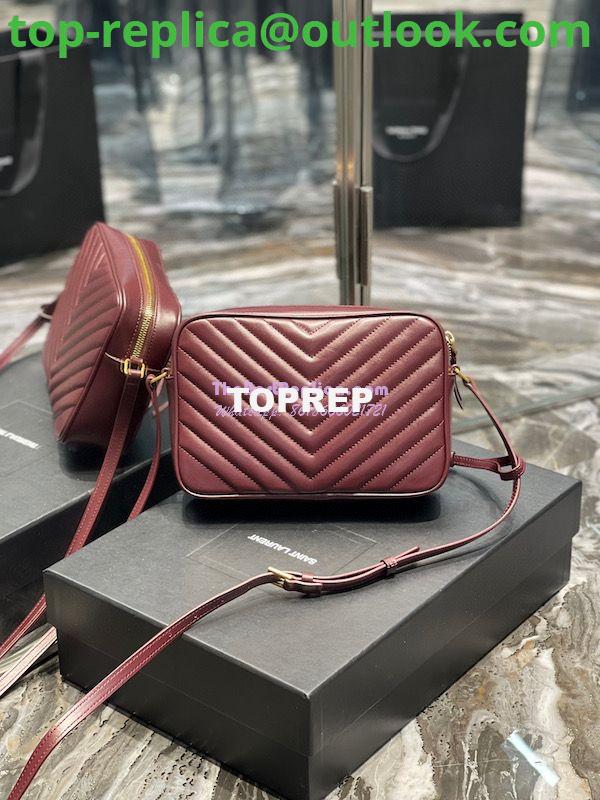 Replica YSL Saint Laurent Lou Camera Bag In Supple Quilted Leather 520534 Wine 7 Replica YSL Saint Laurent Lou Camera Bag In Supple Quilted Leather 520534 Wine 7