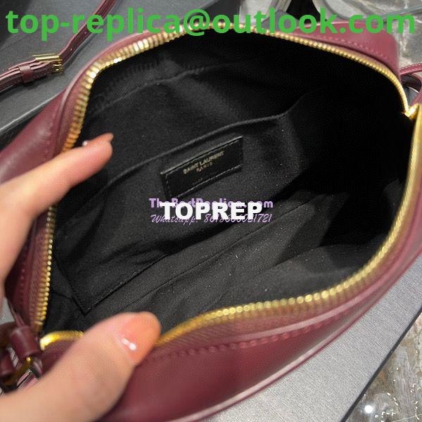 Replica YSL Saint Laurent Lou Camera Bag In Supple Quilted Leather 520534 Wine 9 Replica YSL Saint Laurent Lou Camera Bag In Supple Quilted Leather 520534 Wine 9