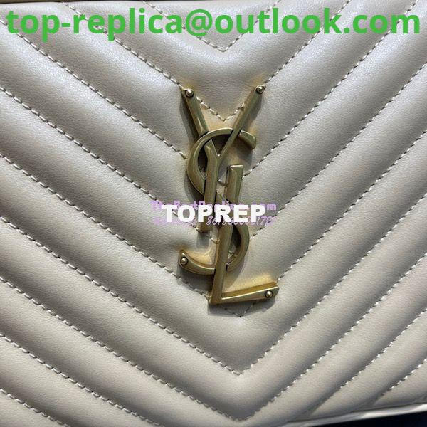 Replica YSL Saint Laurent Lou Camera Bag In Supple Quilted Leather 520534 Beige 5 Replica YSL Saint Laurent Lou Camera Bag In Supple Quilted Leather 520534 Beige 5