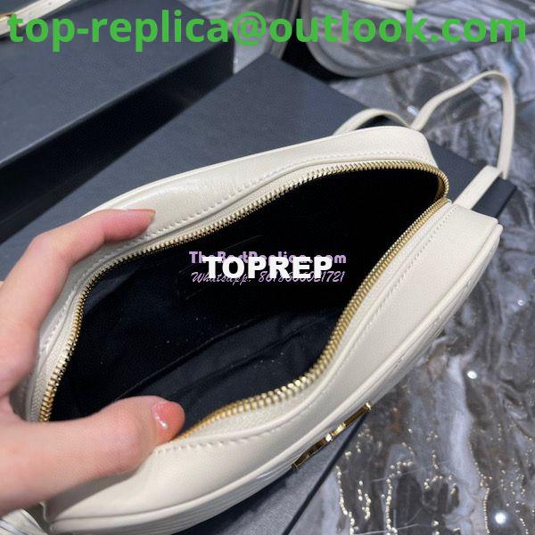 Replica YSL Saint Laurent Lou Camera Bag In Supple Quilted Leather 520534 Blanc 9 Replica YSL Saint Laurent Lou Camera Bag In Supple Quilted Leather 520534 Blanc 9