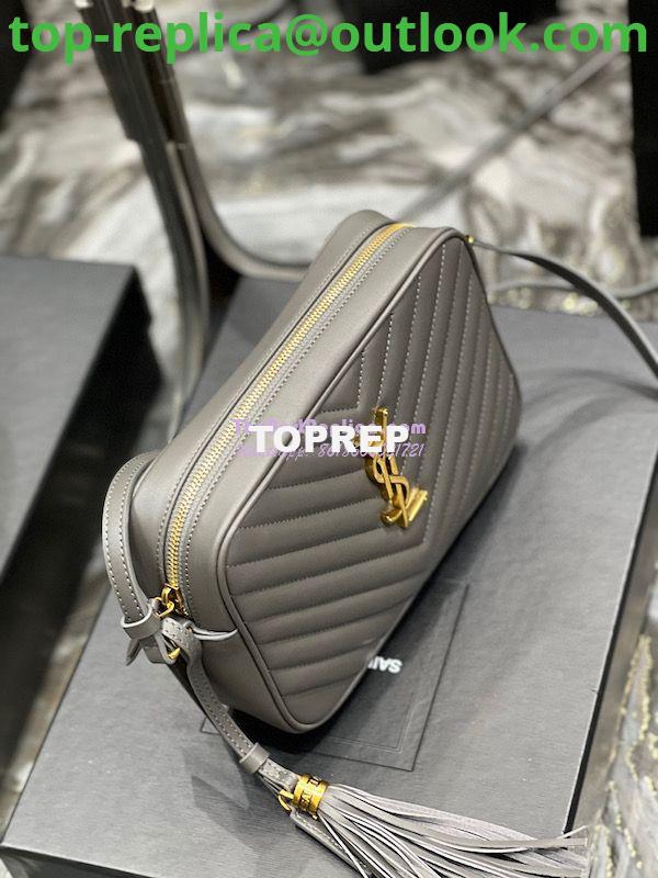 Replica YSL Saint Laurent Lou Camera Bag In Supple Quilted Leather 520534 Storm 4 Replica YSL Saint Laurent Lou Camera Bag In Supple Quilted Leather 520534 Storm 4