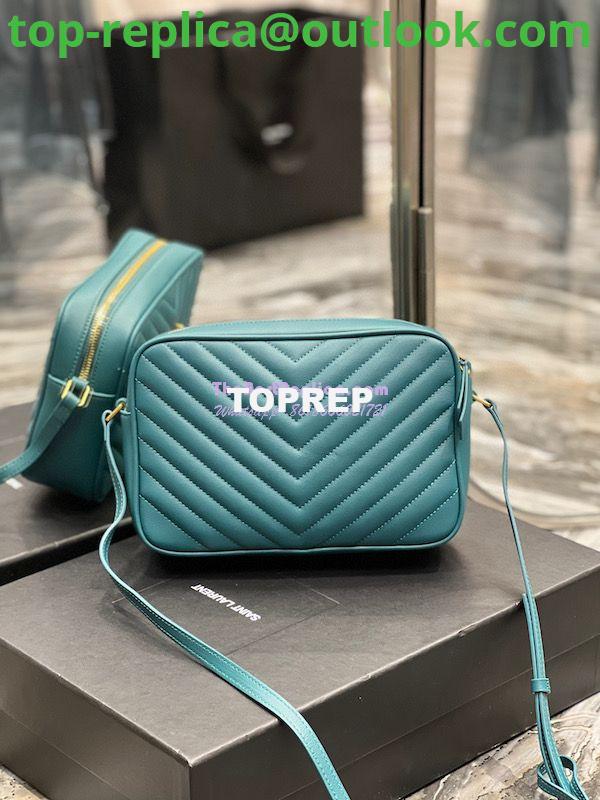 Replica YSL Saint Laurent Lou Camera Bag In Supple Quilted Leather 520534 Sea Turquoise 7 Replica YSL Saint Laurent Lou Camera Bag In Supple Quilted Leather 520534 Sea Turquoise 7