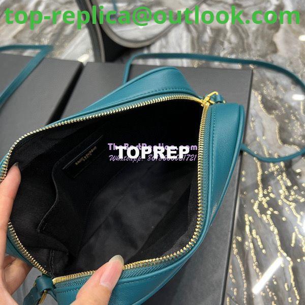 Replica YSL Saint Laurent Lou Camera Bag In Supple Quilted Leather 520534 Sea Turquoise 9 Replica YSL Saint Laurent Lou Camera Bag In Supple Quilted Leather 520534 Sea Turquoise 9