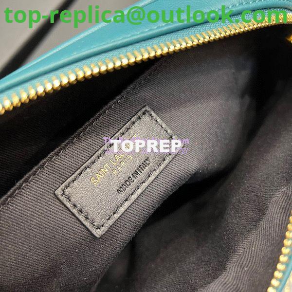 Replica YSL Saint Laurent Lou Camera Bag In Supple Quilted Leather 520534 Sea Turquoise 11 Replica YSL Saint Laurent Lou Camera Bag In Supple Quilted Leather 520534 Sea Turquoise 11