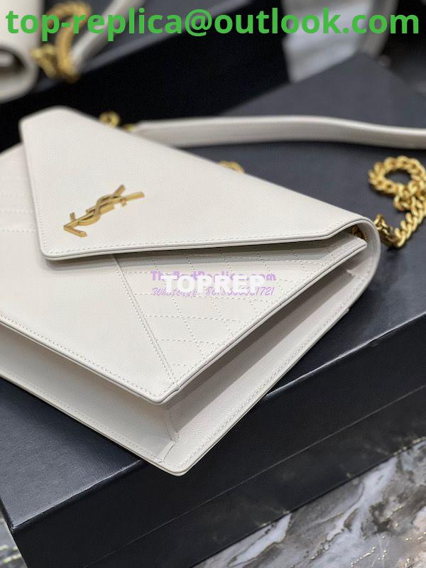 Replica YSL Saint Laurent Gaby Chain Bag In Quilted Lambskin 668864 Blanc 6 Replica YSL Saint Laurent Gaby Chain Bag In Quilted Lambskin 668864 Blanc 6