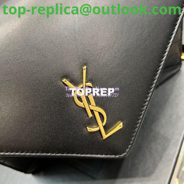 Replica YSL Saint Laurent Gaby Chain Bag In Quilted Lambskin 668864 Black 7 Replica YSL Saint Laurent Gaby Chain Bag In Quilted Lambskin 668864 Black 7