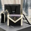 Replica YSL Saint Laurent Gaby Mini Satchel In Quilted Lambskin 685574 Blanc 12