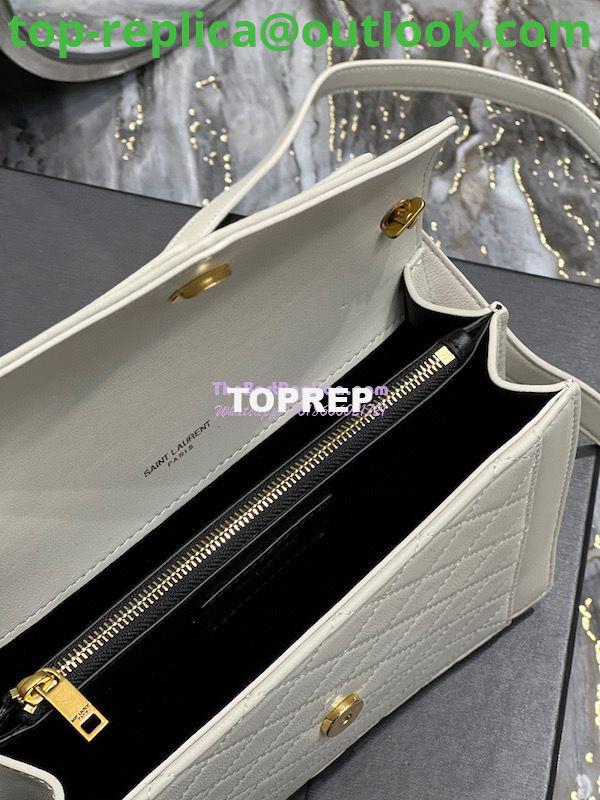 Replica YSL Saint Laurent Gaby Mini Satchel In Quilted Lambskin 685574 Blanc 8 Replica YSL Saint Laurent Gaby Mini Satchel In Quilted Lambskin 685574 Blanc 8