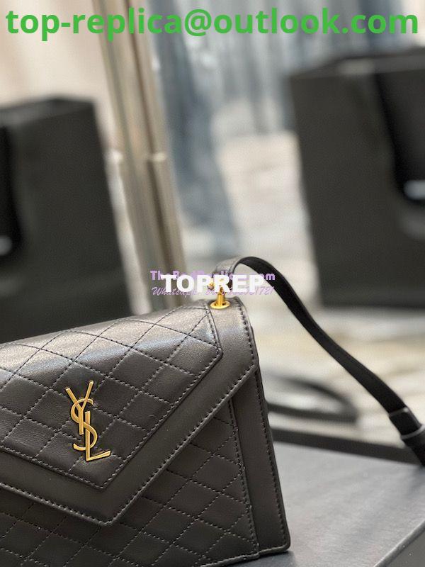 Replica YSL Saint Laurent Gaby Mini Satchel In Quilted Lambskin 685574 Black 3 Replica YSL Saint Laurent Gaby Mini Satchel In Quilted Lambskin 685574 Black 3
