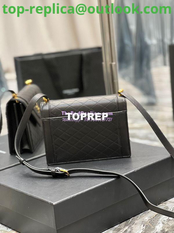 Replica YSL Saint Laurent Gaby Mini Satchel In Quilted Lambskin 685574 Black 5 Replica YSL Saint Laurent Gaby Mini Satchel In Quilted Lambskin 685574 Black 5