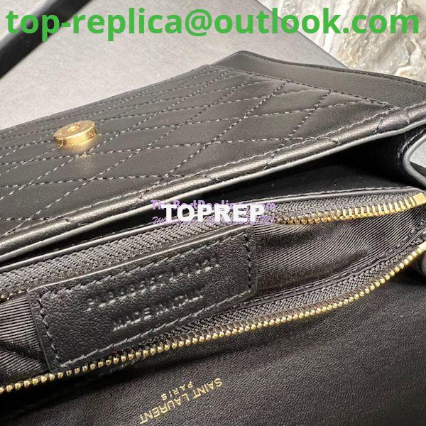 Replica YSL Saint Laurent Gaby Mini Satchel In Quilted Lambskin 685574 Black 10 Replica YSL Saint Laurent Gaby Mini Satchel In Quilted Lambskin 685574 Black 10