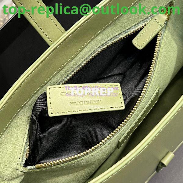 Replica YSL Saint Laurent Le 5 à 7 hobo bag in Pistache calfskin Smooth leather 11 Replica YSL Saint Laurent Le 5 à 7 hobo bag in Pistache calfskin Smooth leather 11