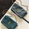 Replica YSL Saint Laurent Kate Medium Reversible In Suede And Smooth Leather 553804 Tan 12