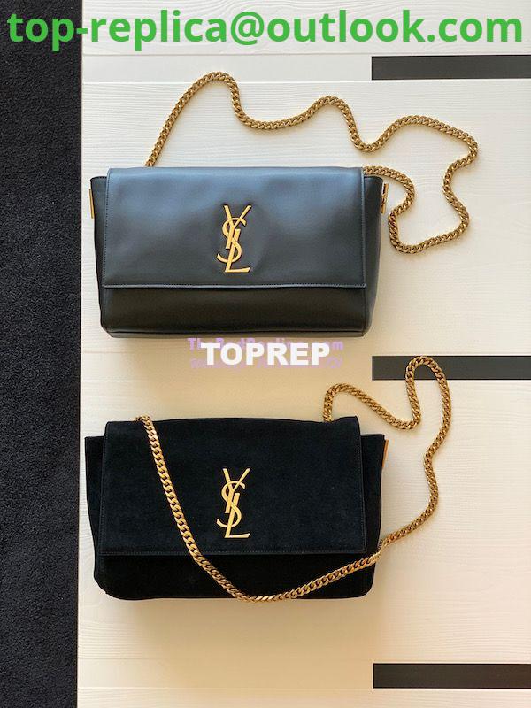 Replica YSL Saint Laurent Kate Medium Reversible In Suede And Smooth Leather 553804 Black 2 Replica YSL Saint Laurent Kate Medium Reversible In Suede And Smooth Leather 553804 Black 2