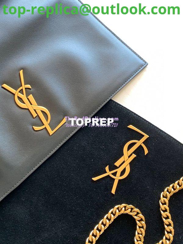 Replica YSL Saint Laurent Kate Medium Reversible In Suede And Smooth Leather 553804 Black 8 Replica YSL Saint Laurent Kate Medium Reversible In Suede And Smooth Leather 553804 Black 8