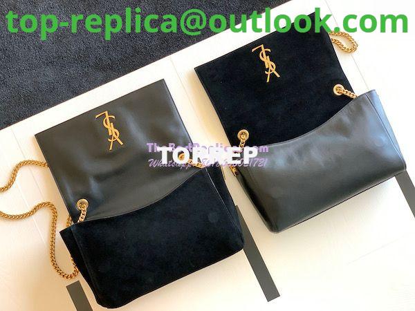 Replica YSL Saint Laurent Kate Medium Reversible In Suede And Smooth Leather 553804 Black 9 Replica YSL Saint Laurent Kate Medium Reversible In Suede And Smooth Leather 553804 Black 9