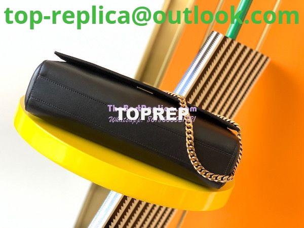 Replica YSL Saint Laurent Kate Medium Reversible In Suede And Smooth Leather 553804 Black 11 Replica YSL Saint Laurent Kate Medium Reversible In Suede And Smooth Leather 553804 Black 11