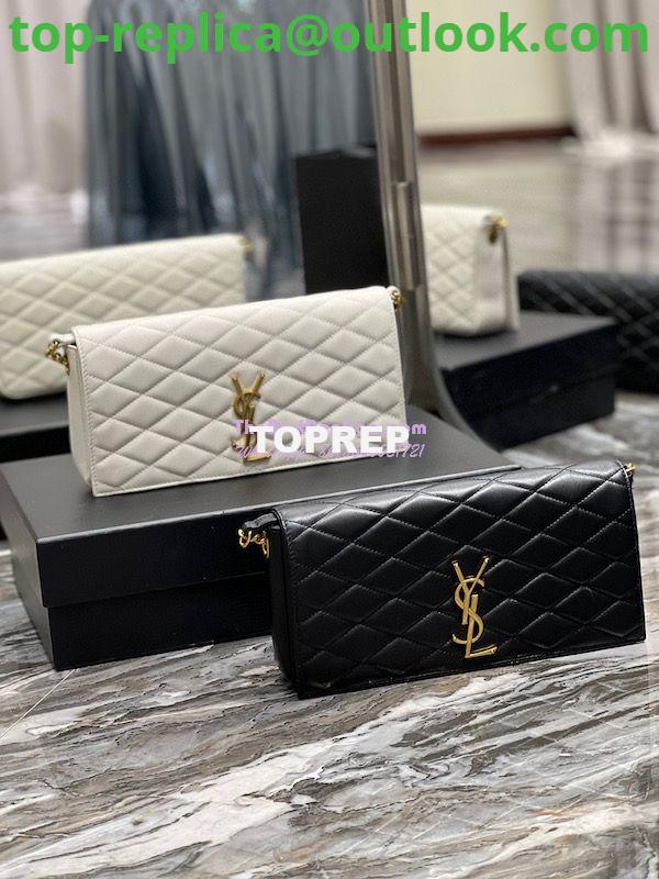 Replica YSL Saint Laurent Kate 99 Supple In Quilted Lambskin Black 676628 Replica YSL Saint Laurent Kate 99 Supple In Quilted Lambskin Black 676628
