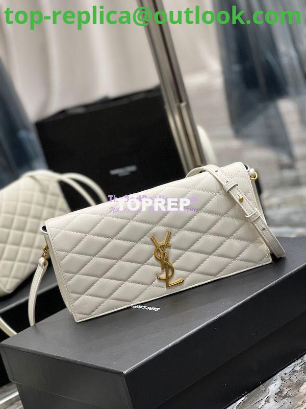 Replica YSL Saint Laurent Kate 99 Supple In Quilted Lambskin White 676628 3 Replica YSL Saint Laurent Kate 99 Supple In Quilted Lambskin White 676628 3