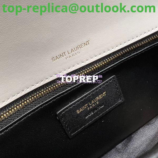 Replica YSL Saint Laurent Kate 99 Supple In Quilted Lambskin White 676628 12 Replica YSL Saint Laurent Kate 99 Supple In Quilted Lambskin White 676628 12