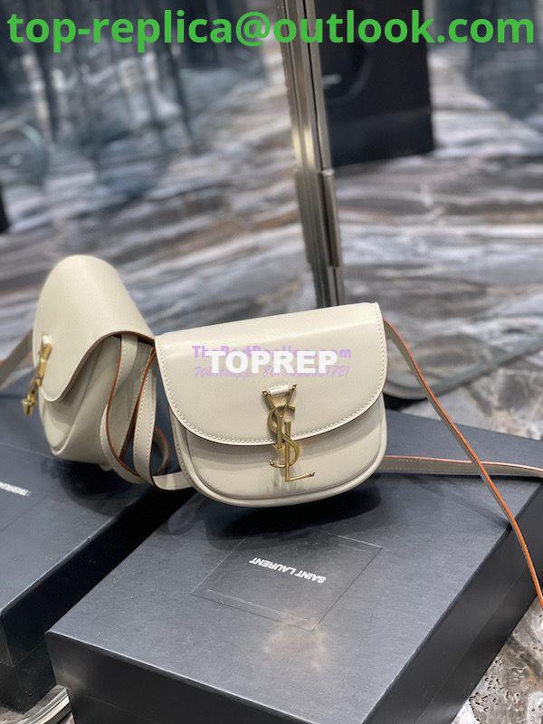 Replica Saint Laurent YSL Kaia Satchel In Smooth Vintage Leather 619740 Milk 2 Replica Saint Laurent YSL Kaia Satchel In Smooth Vintage Leather 619740 Milk 2