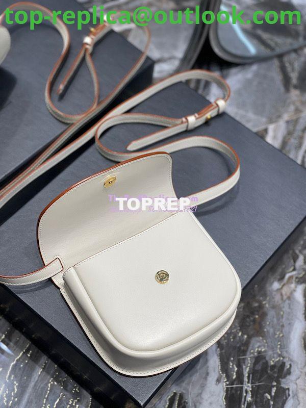 Replica Saint Laurent YSL Kaia Satchel In Smooth Vintage Leather 619740 Milk 7 Replica Saint Laurent YSL Kaia Satchel In Smooth Vintage Leather 619740 Milk 7