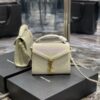 Replica Saint Laurent YSL Kaia Satchel In Smooth Vintage Leather 619740 Milk 10 Replica Saint Laurent YSL Kaia Satchel In Smooth Vintage Leather 619740 Milk 10