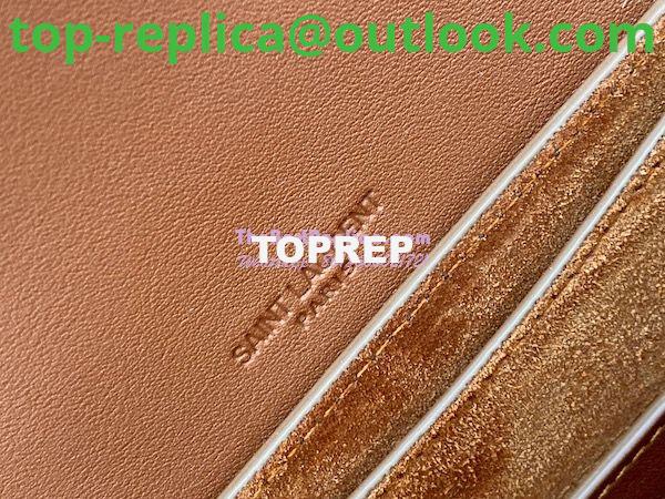 Replica Saint Laurent YSL Kaia Satchel In Print Suede 619740 Brun 6 Replica Saint Laurent YSL Kaia Satchel In Print Suede 619740 Brun 6