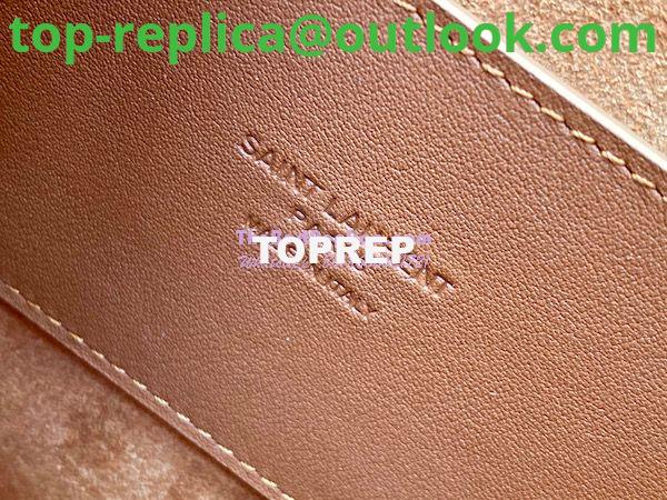 Replica Saint Laurent YSL Kaia Satchel In Print Suede 619740 Brun 9 Replica Saint Laurent YSL Kaia Satchel In Print Suede 619740 Brun 9