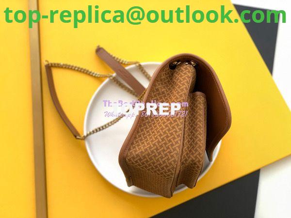 Replica YSL Saint Laurent Niki Woven Print Suede Small Medium Shoulder Bag 633158 Brun 4 Replica YSL Saint Laurent Niki Woven Print Suede Small Medium Shoulder Bag 633158 Brun 4