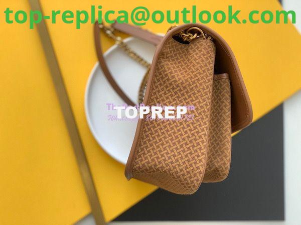 Replica YSL Saint Laurent Niki Woven Print Suede Small Medium Shoulder Bag 633158 Brun 13 Replica YSL Saint Laurent Niki Woven Print Suede Small Medium Shoulder Bag 633158 Brun 13