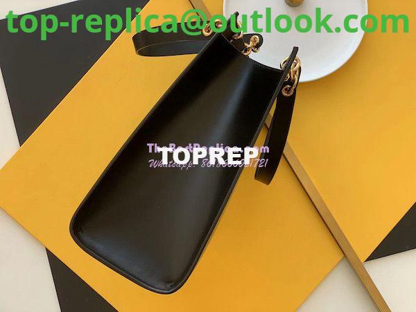 Replica YSL Saint Laurent Maillon Cabas Calfskin Leather Tote 669593 Black 3 Replica YSL Saint Laurent Maillon Cabas Calfskin Leather Tote 669593 Black 3