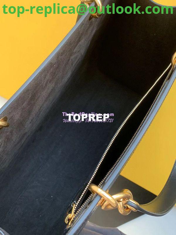 Replica YSL Saint Laurent Maillon Cabas Calfskin Leather Tote 669593 Black 8 Replica YSL Saint Laurent Maillon Cabas Calfskin Leather Tote 669593 Black 8