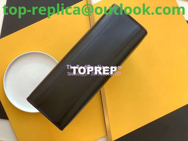 Replica YSL Saint Laurent Maillon Cabas Calfskin Leather Tote 669593 Black 10 Replica YSL Saint Laurent Maillon Cabas Calfskin Leather Tote 669593 Black 10