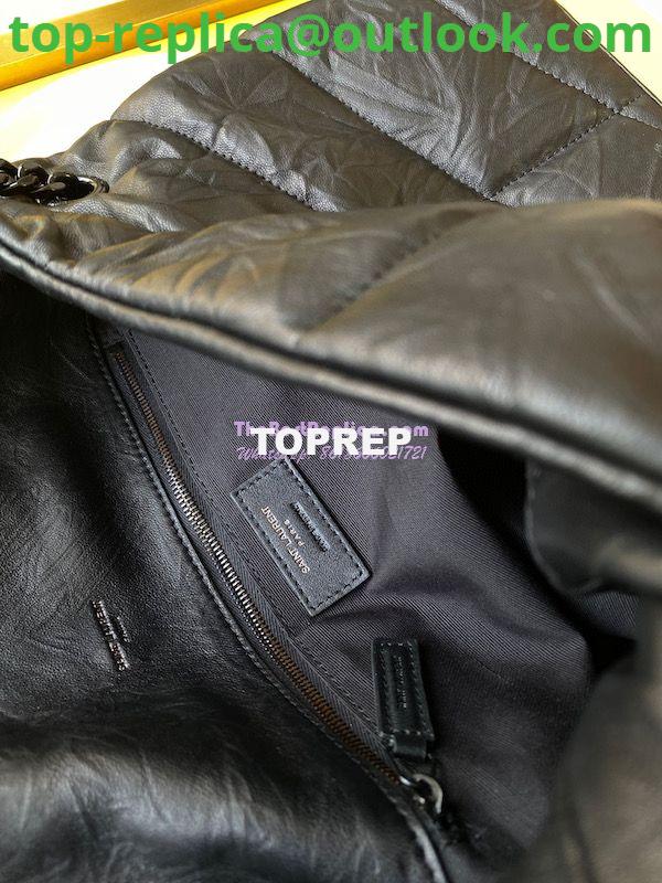 Replica Saint Laurent YSL Puffer Medium Bag In Quilted Wrinkled Matte Leather 5774751 Black 7 Replica Saint Laurent YSL Puffer Medium Bag In Quilted Wrinkled Matte Leather 5774751 Black 7