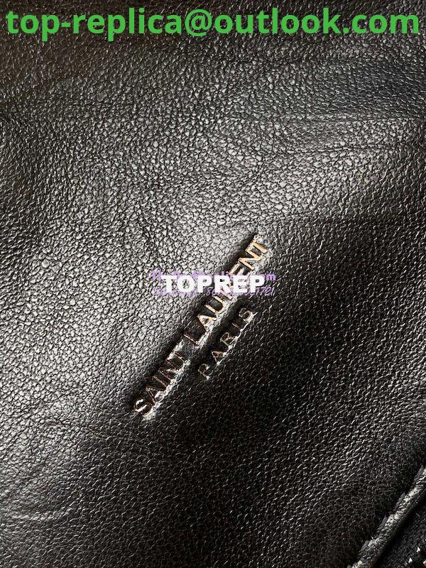 Replica Saint Laurent YSL Puffer Medium Bag In Quilted Wrinkled Matte Leather 5774751 Black 8 Replica Saint Laurent YSL Puffer Medium Bag In Quilted Wrinkled Matte Leather 5774751 Black 8