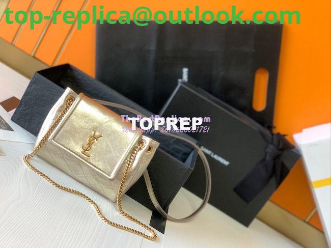 Replica YSL Saint Laurent Mini Nolita In Lambskin 672738 Metallic Gold Replica YSL Saint Laurent Mini Nolita In Lambskin 672738 Metallic Gold