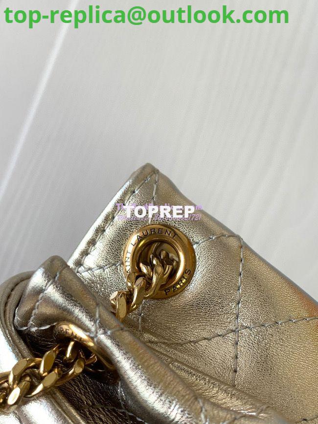 Replica YSL Saint Laurent Mini Nolita In Lambskin 672738 Metallic Gold 8 Replica YSL Saint Laurent Mini Nolita In Lambskin 672738 Metallic Gold 8