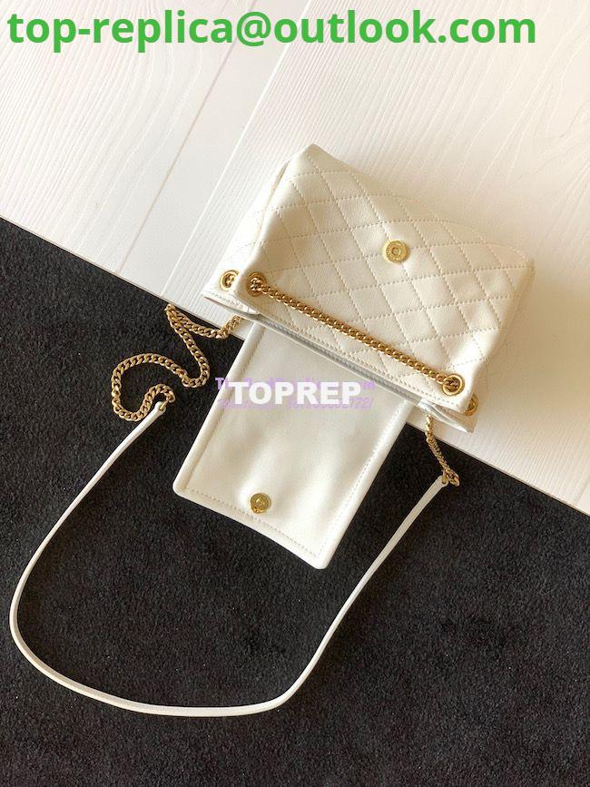 Replica YSL Saint Laurent Mini Nolita In Lambskin 672738 Blanc 8 Replica YSL Saint Laurent Mini Nolita In Lambskin 672738 Blanc 8
