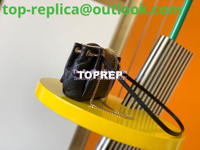 Replica YSL Saint Laurent Mini Nolita In Lambskin 672738 Black 2 Replica YSL Saint Laurent Mini Nolita In Lambskin 672738 Black 2