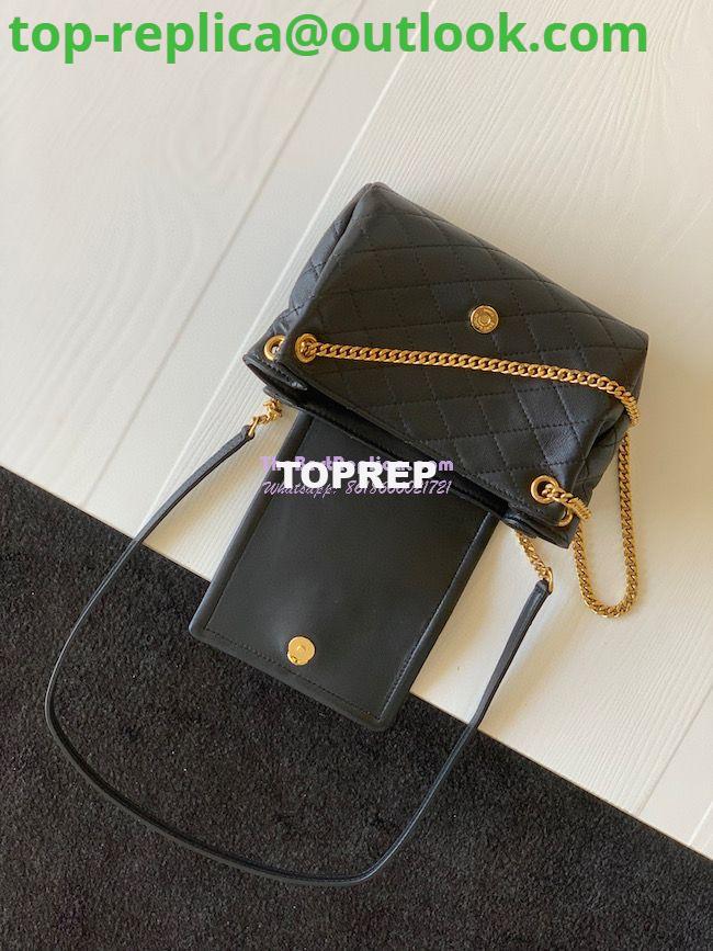 Replica YSL Saint Laurent Mini Nolita In Lambskin 672738 Black 5 Replica YSL Saint Laurent Mini Nolita In Lambskin 672738 Black 5