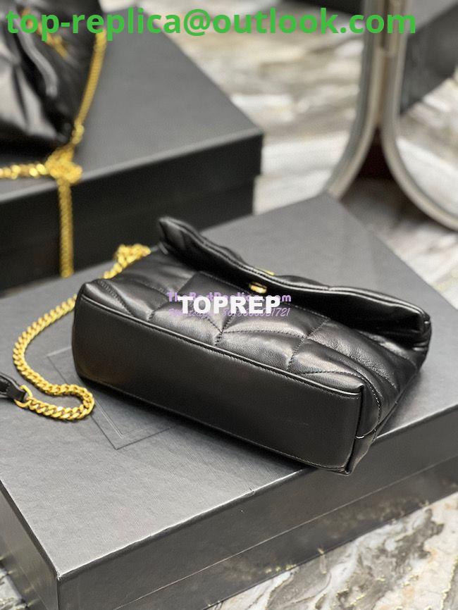 Replica YSL Saint Laurent Mini Loulou Puffer Toy Bag In Quilted Lambskin Black in Gold Hardware 8 Replica YSL Saint Laurent Mini Loulou Puffer Toy Bag In Quilted Lambskin Black in Gold Hardware 8