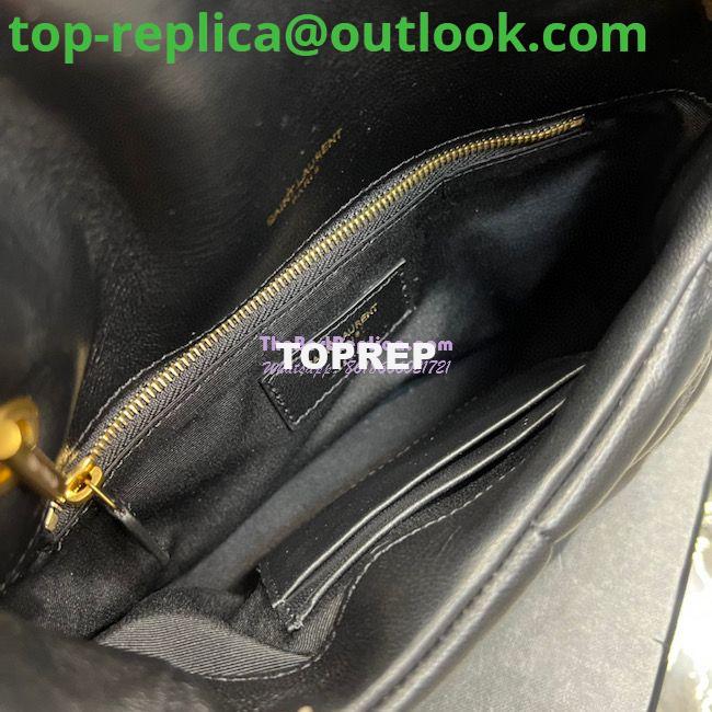 Replica YSL Saint Laurent Mini Loulou Puffer Toy Bag In Quilted Lambskin Black in Gold Hardware 10 Replica YSL Saint Laurent Mini Loulou Puffer Toy Bag In Quilted Lambskin Black in Gold Hardware 10