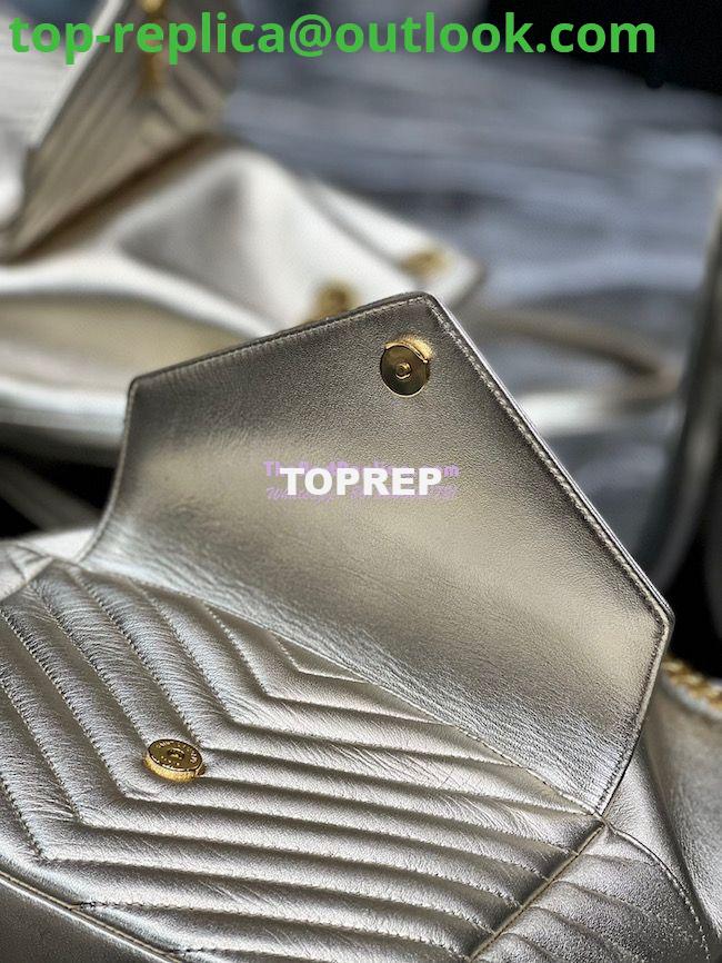 Replica YSL Saint Laurent Joe Backpack In Lamé Leather 672609 Champagne Gold 8 Replica YSL Saint Laurent Joe Backpack In Lamé Leather 672609 Champagne Gold 8