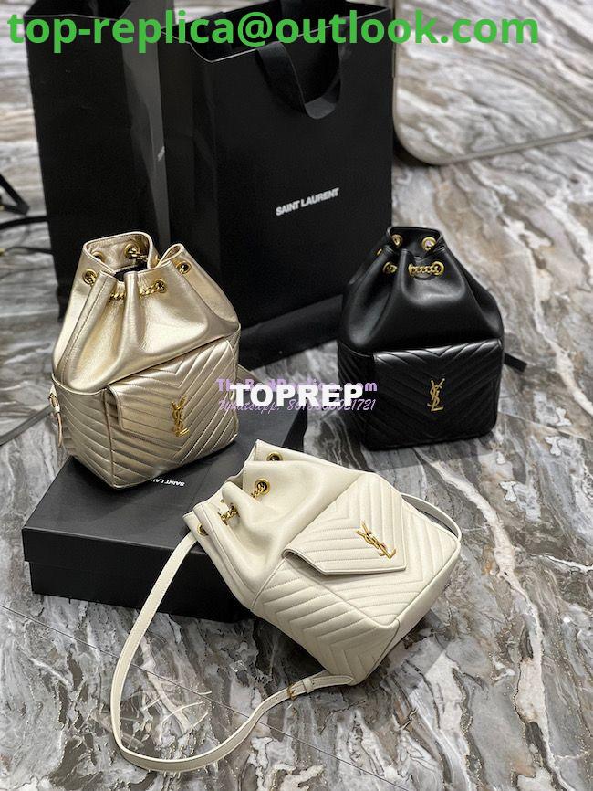 Replica YSL Saint Laurent Joe Backpack In Lambskin 672609 Black Replica YSL Saint Laurent Joe Backpack In Lambskin 672609 Black