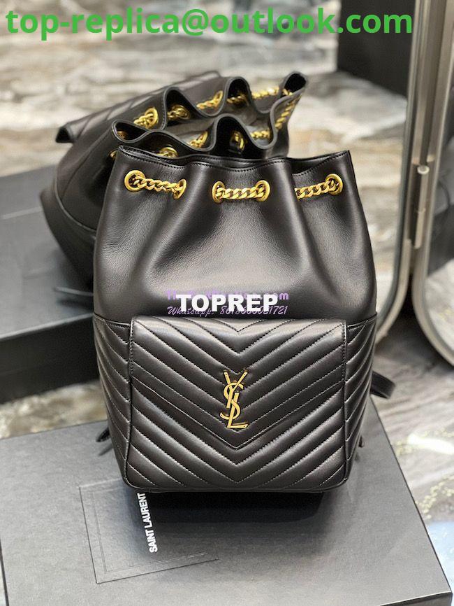 Replica YSL Saint Laurent Joe Backpack In Lambskin 672609 Black 5 Replica YSL Saint Laurent Joe Backpack In Lambskin 672609 Black 5