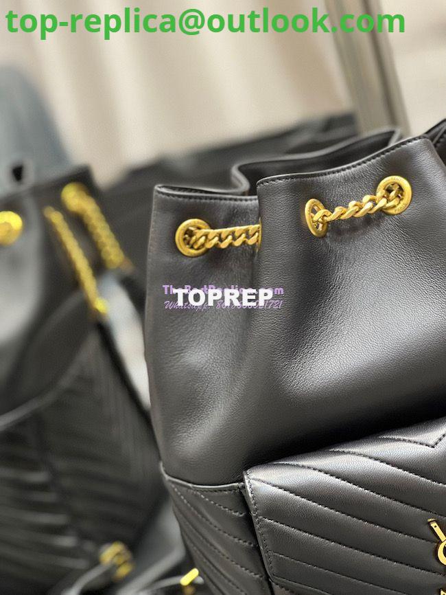 Replica YSL Saint Laurent Joe Backpack In Lambskin 672609 Black 6 Replica YSL Saint Laurent Joe Backpack In Lambskin 672609 Black 6