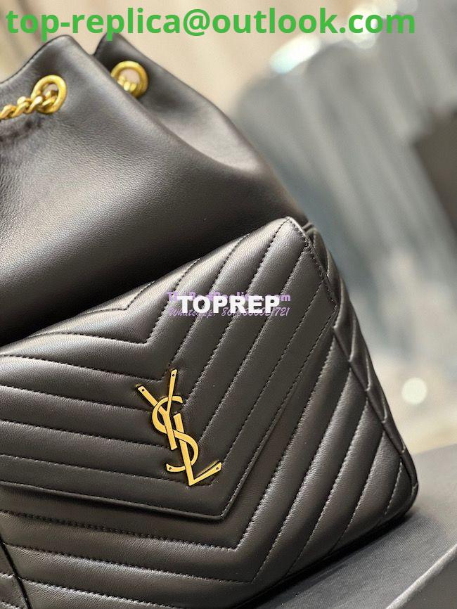 Replica YSL Saint Laurent Joe Backpack In Lambskin 672609 Black 8 Replica YSL Saint Laurent Joe Backpack In Lambskin 672609 Black 8