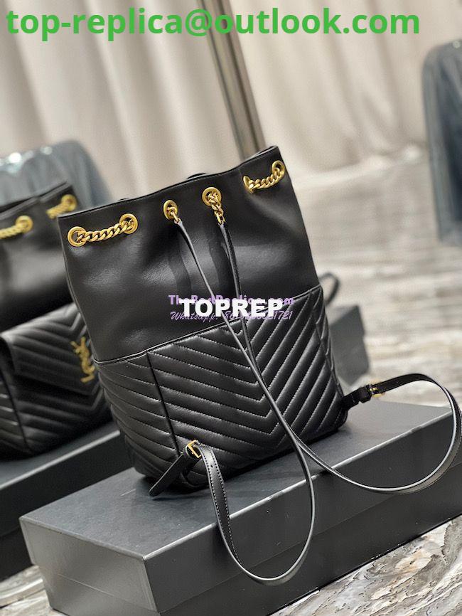 Replica YSL Saint Laurent Joe Backpack In Lambskin 672609 Black 10 Replica YSL Saint Laurent Joe Backpack In Lambskin 672609 Black 10