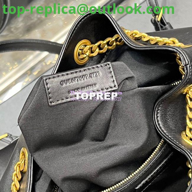 Replica YSL Saint Laurent Joe Backpack In Lambskin 672609 Black 14 Replica YSL Saint Laurent Joe Backpack In Lambskin 672609 Black 14